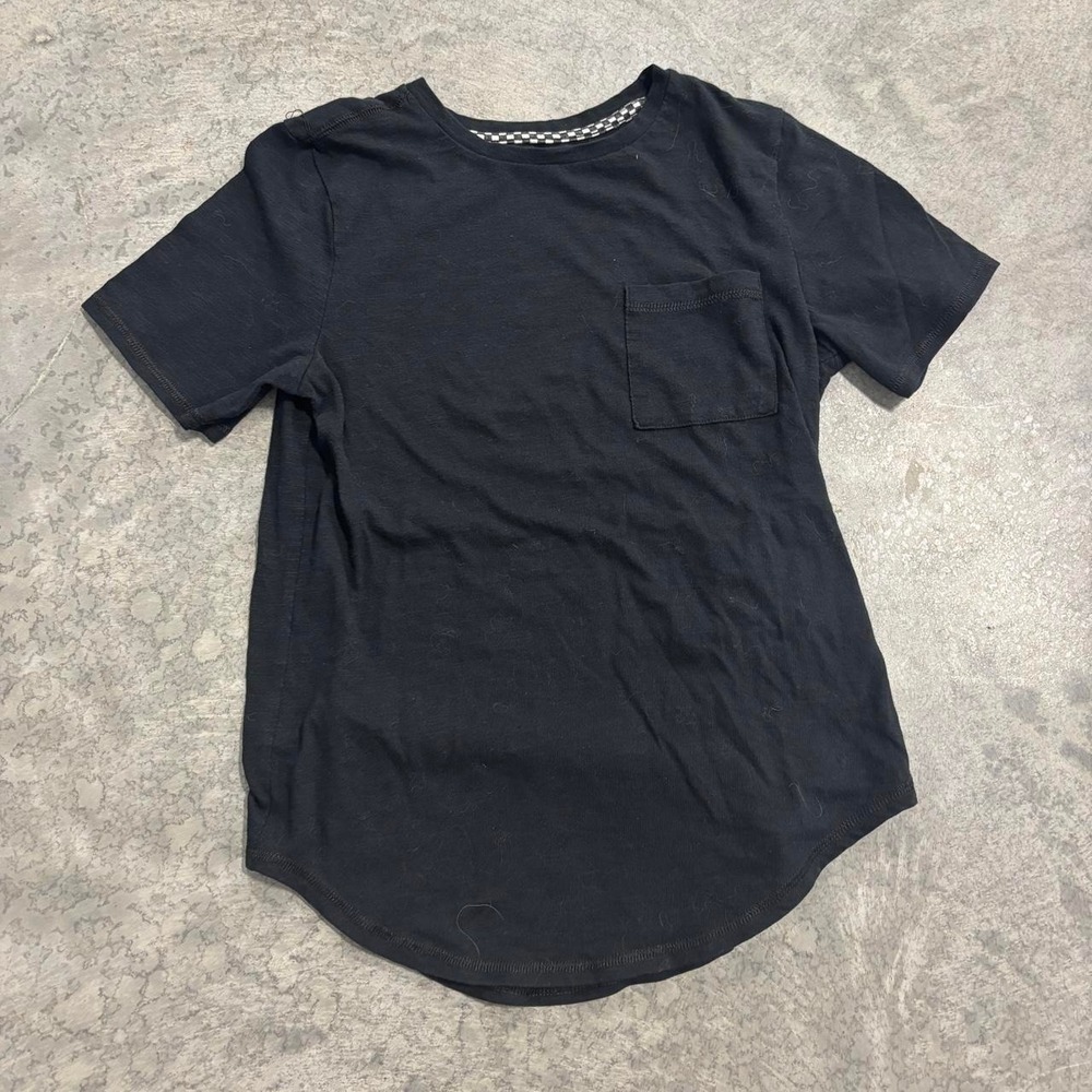 Black Art Class Plain T-Shirt Youth Large 14–16 Minimalist
